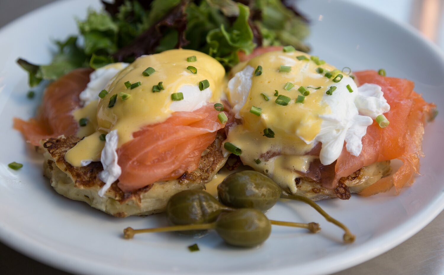 Eggs Benedict with Salmon and Crab Great Performances