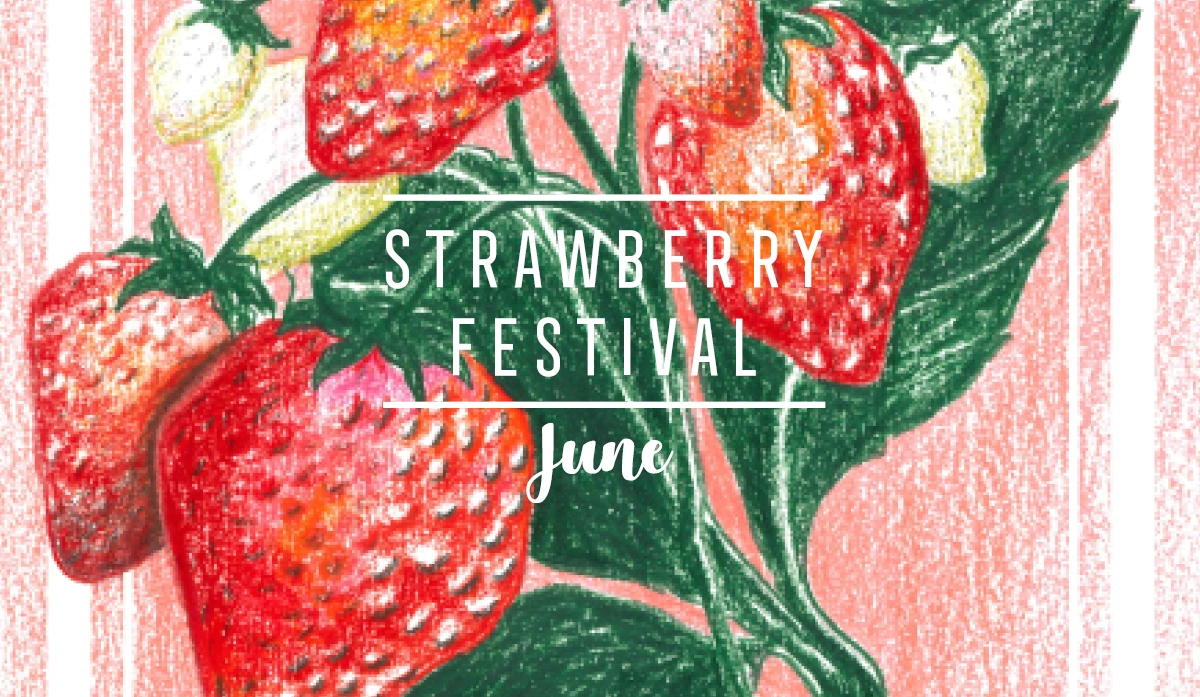 June Café Festival: Strawberry (With a Recipe)