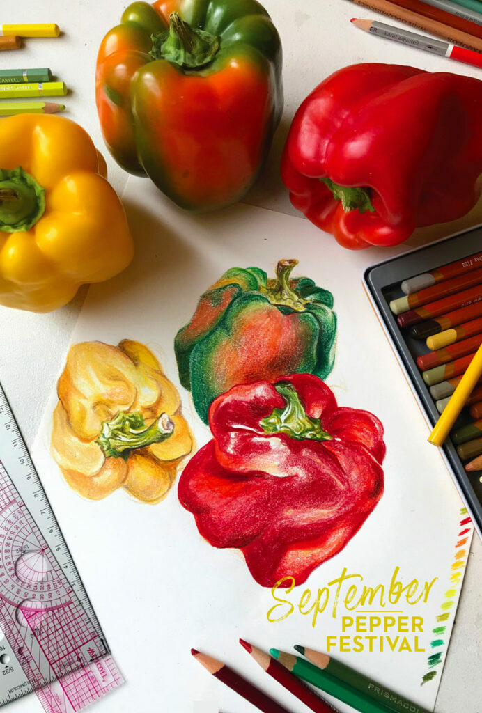 September Café Festival: Peppers (With A Recipe) featured image