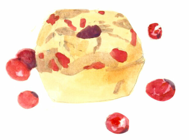 Lea's Cranberry Muffins