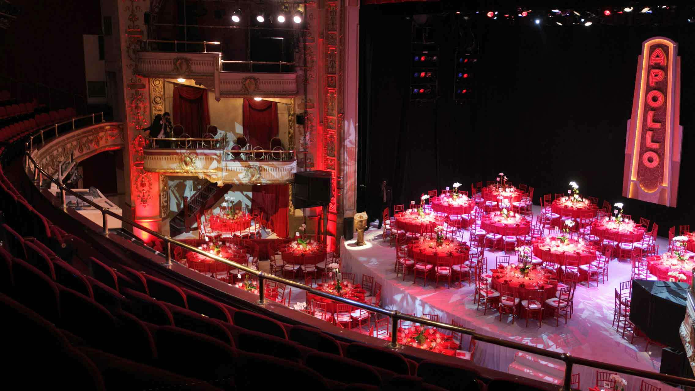 Apollo Theater Main Stage Rental For Catered Events 