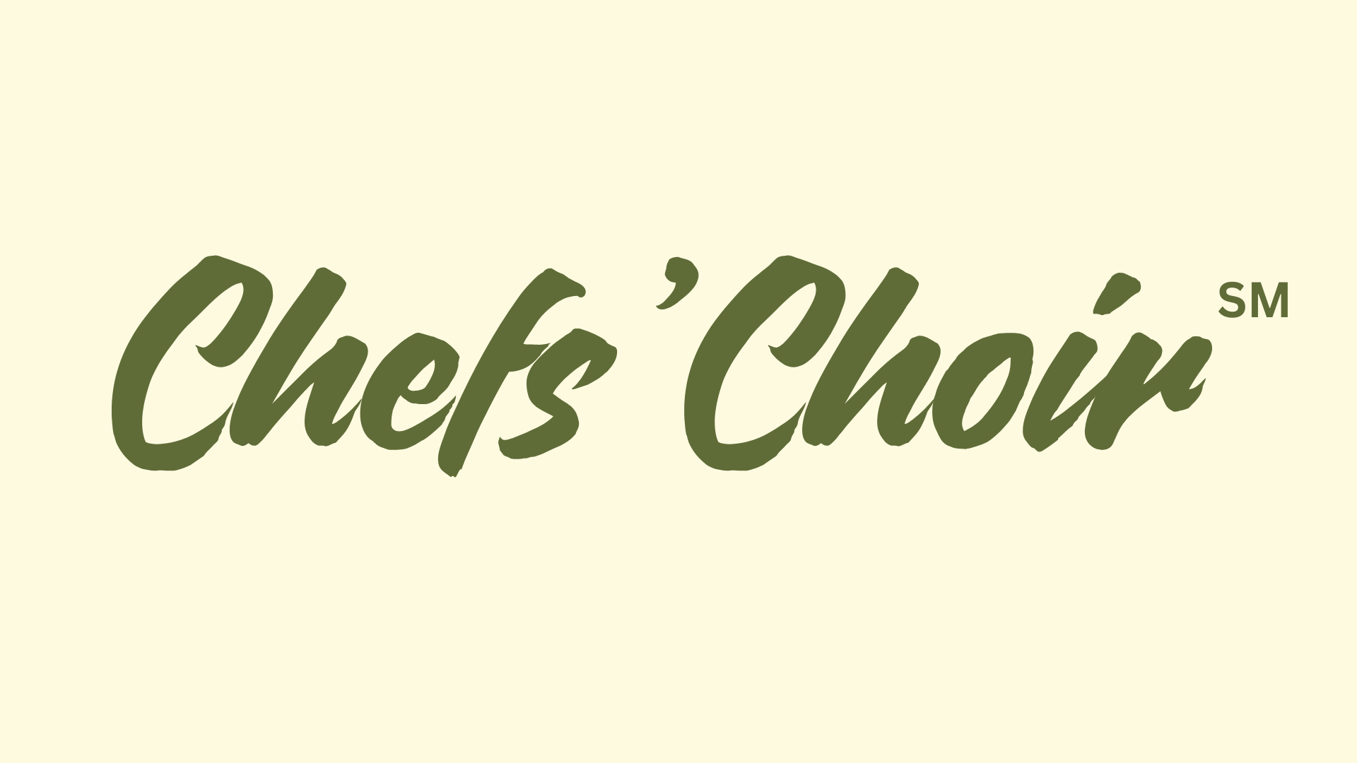 Introducing Our Chefs' Choir(sm)