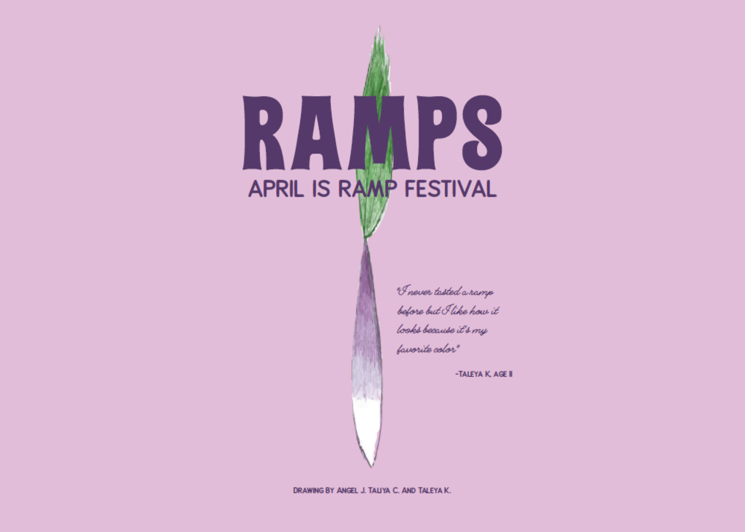 April Food Festival: Ramps