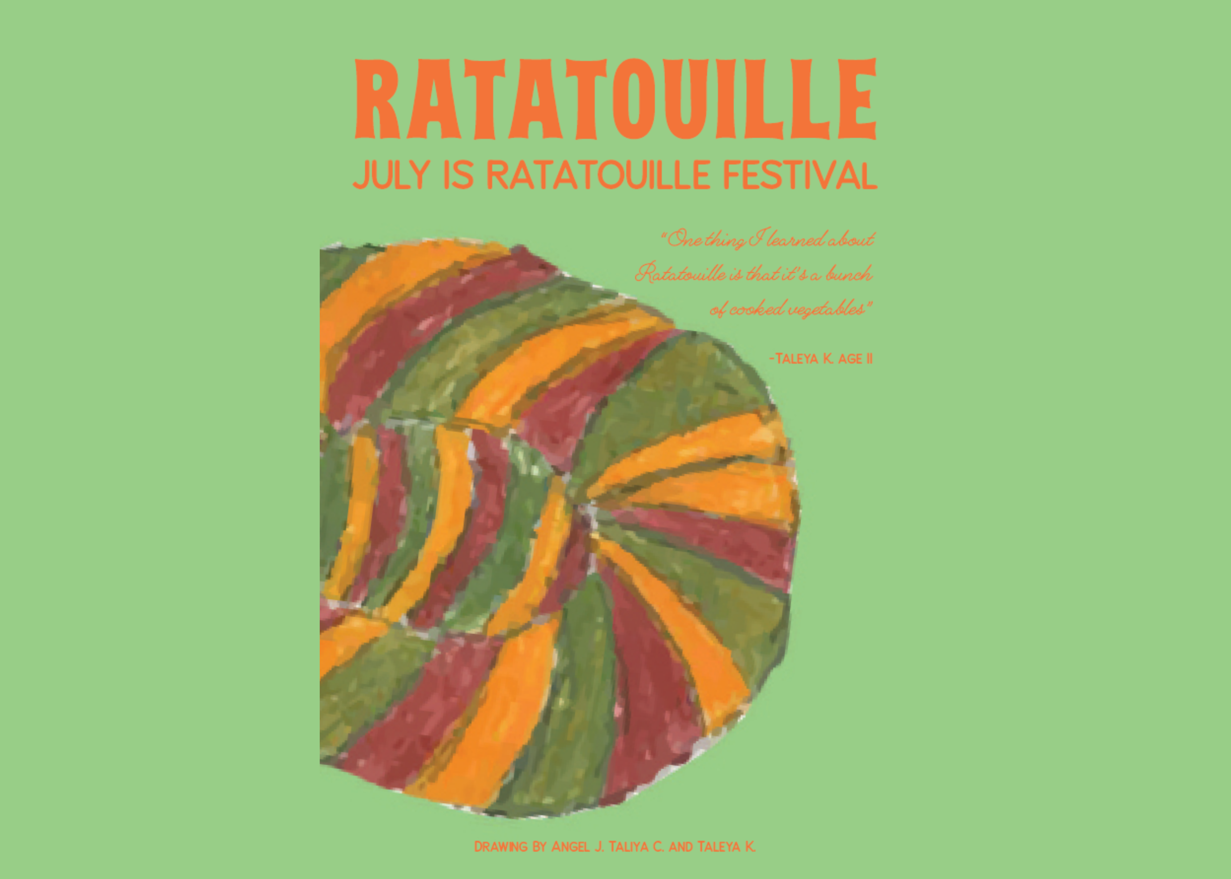 July Food Festival: Ratatouille