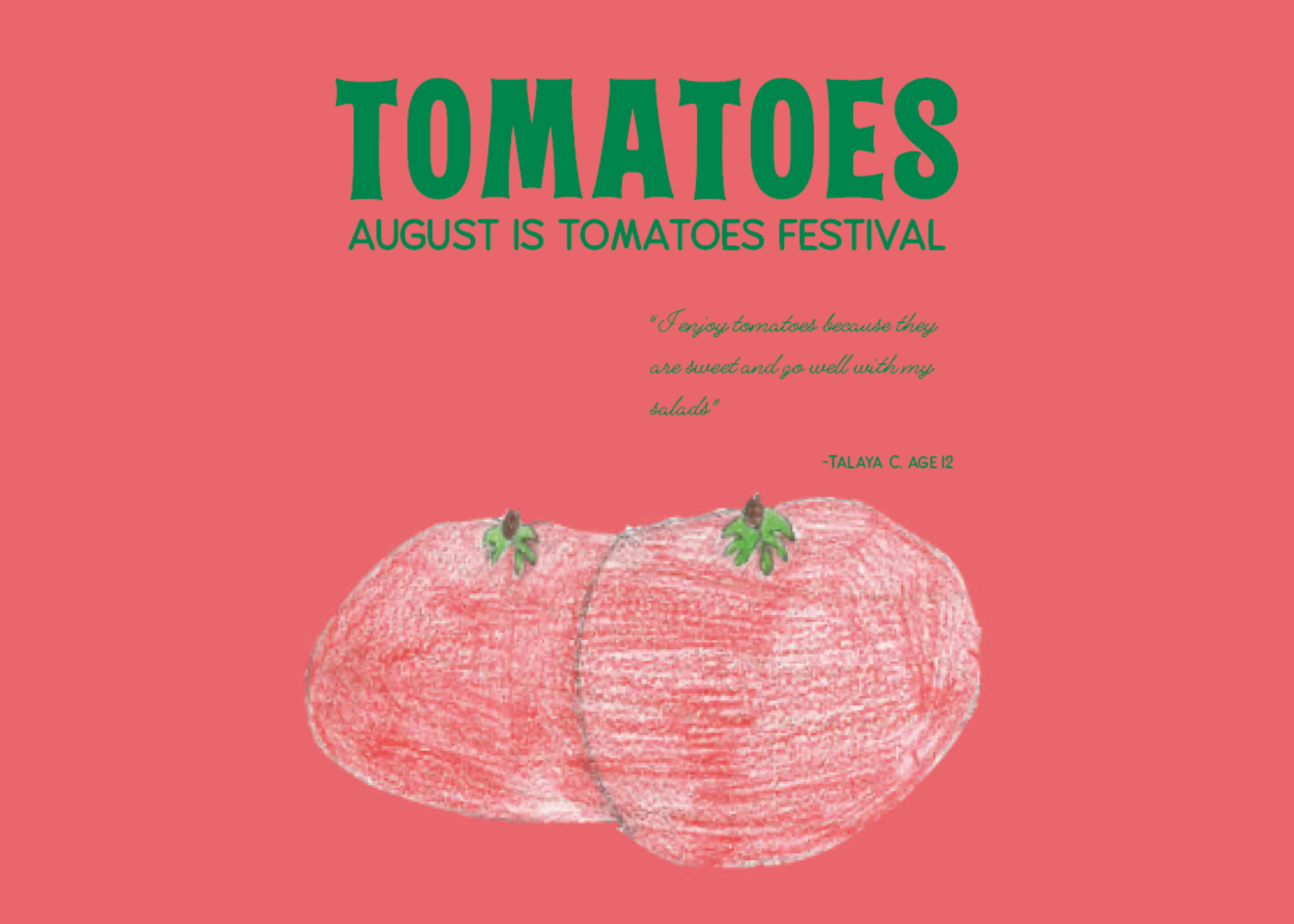 August Food Festival: Tomatoes