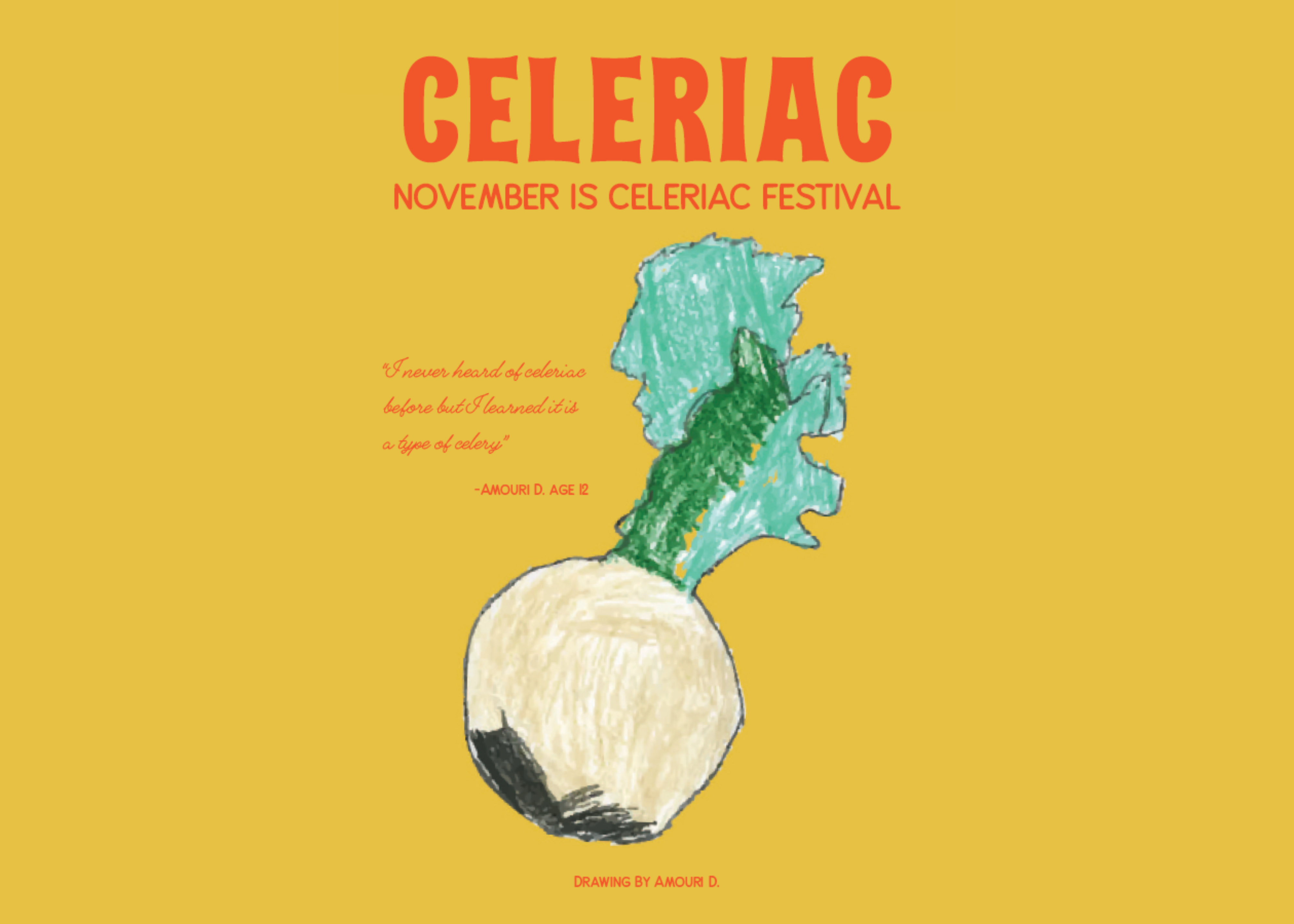 November Food Festival: Celeriac