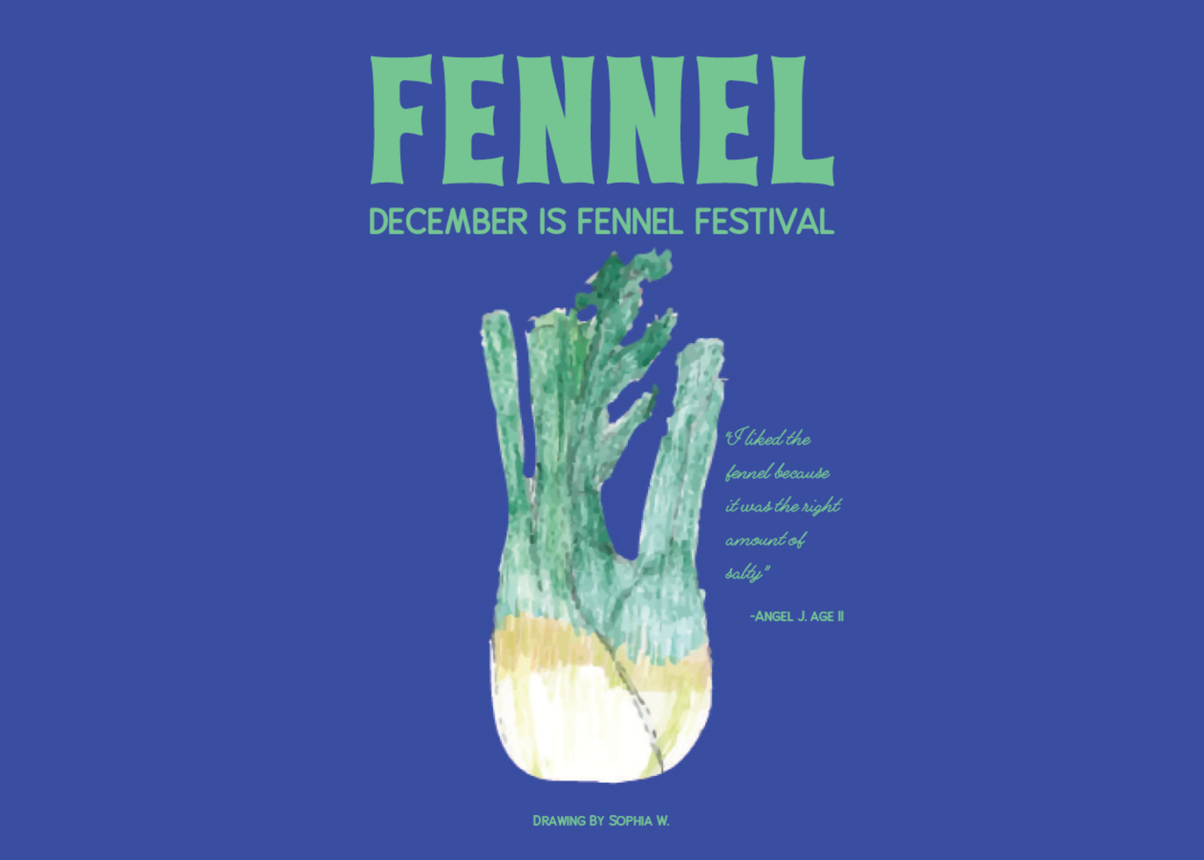 December Food Festival: Fennel