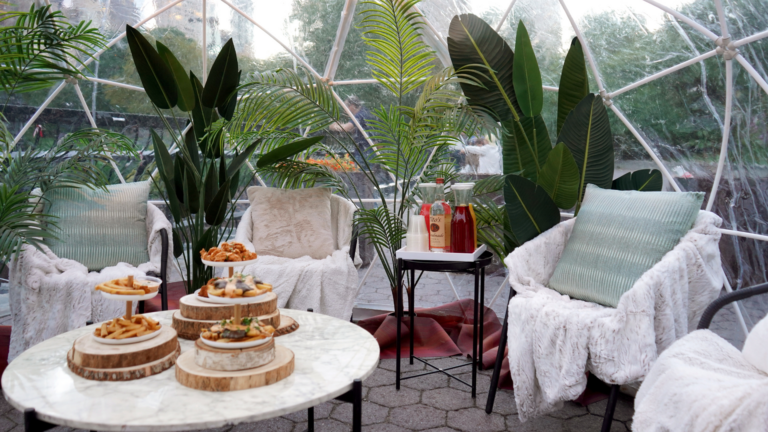 Discover the New Igloo Village at Wollman Rink