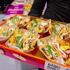 Momofuku Bang Bar's Cumin Beef Fold Up is perfect for large scale events and festivals