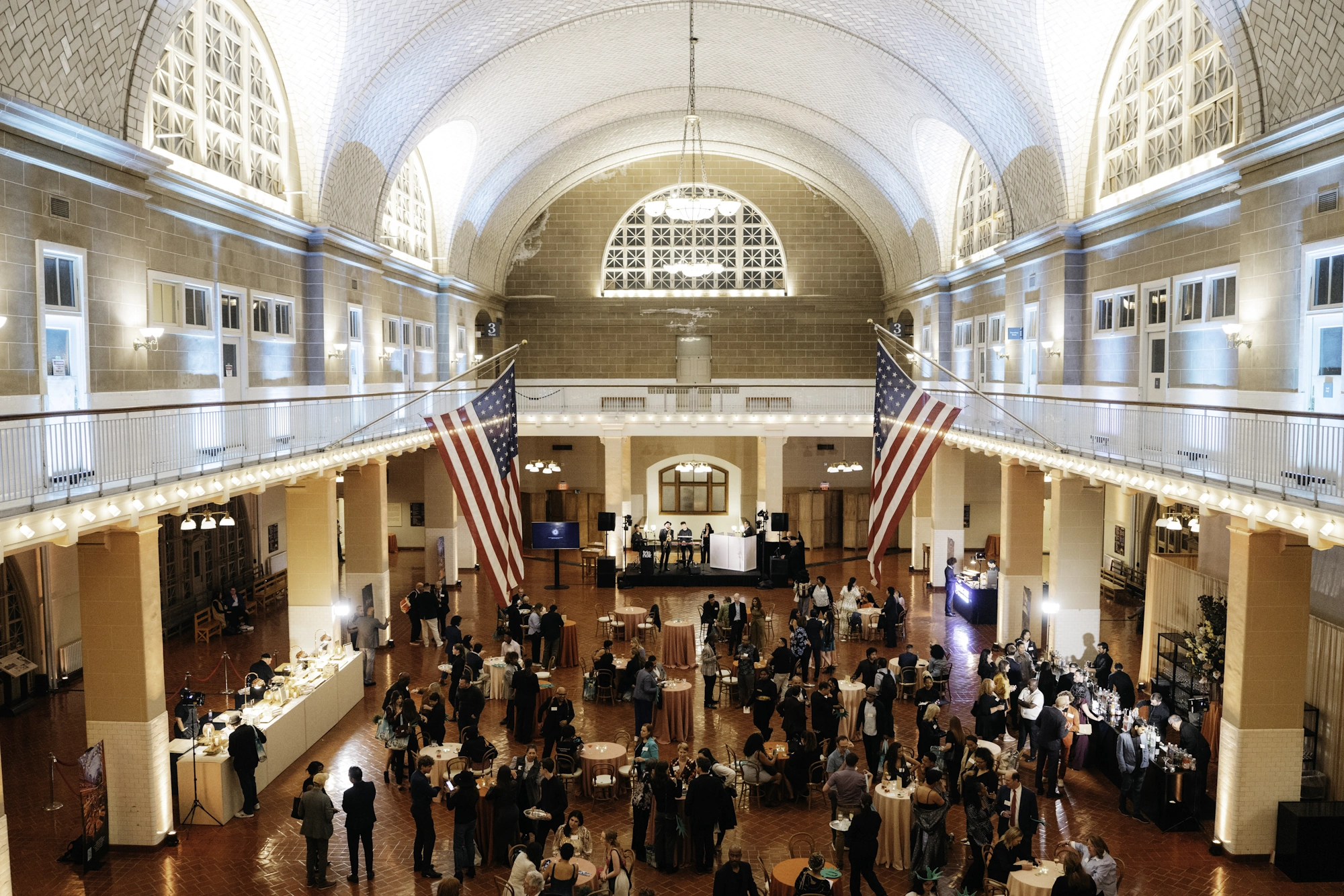Non-Profit Night Out at Ellis Island